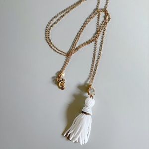 Ann Taylor tassel necklace